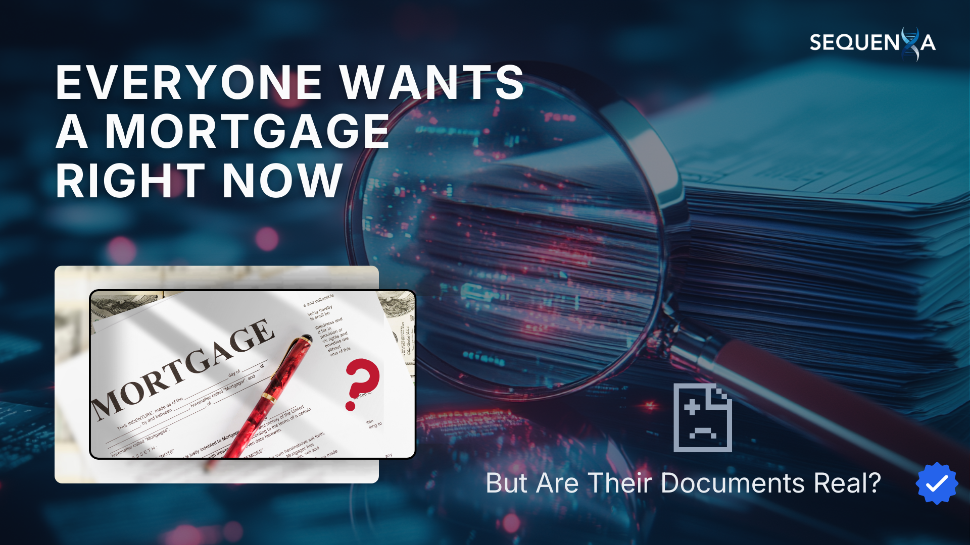 Everyone Wants a Mortgage Right Now, But Are Their Documents Real?