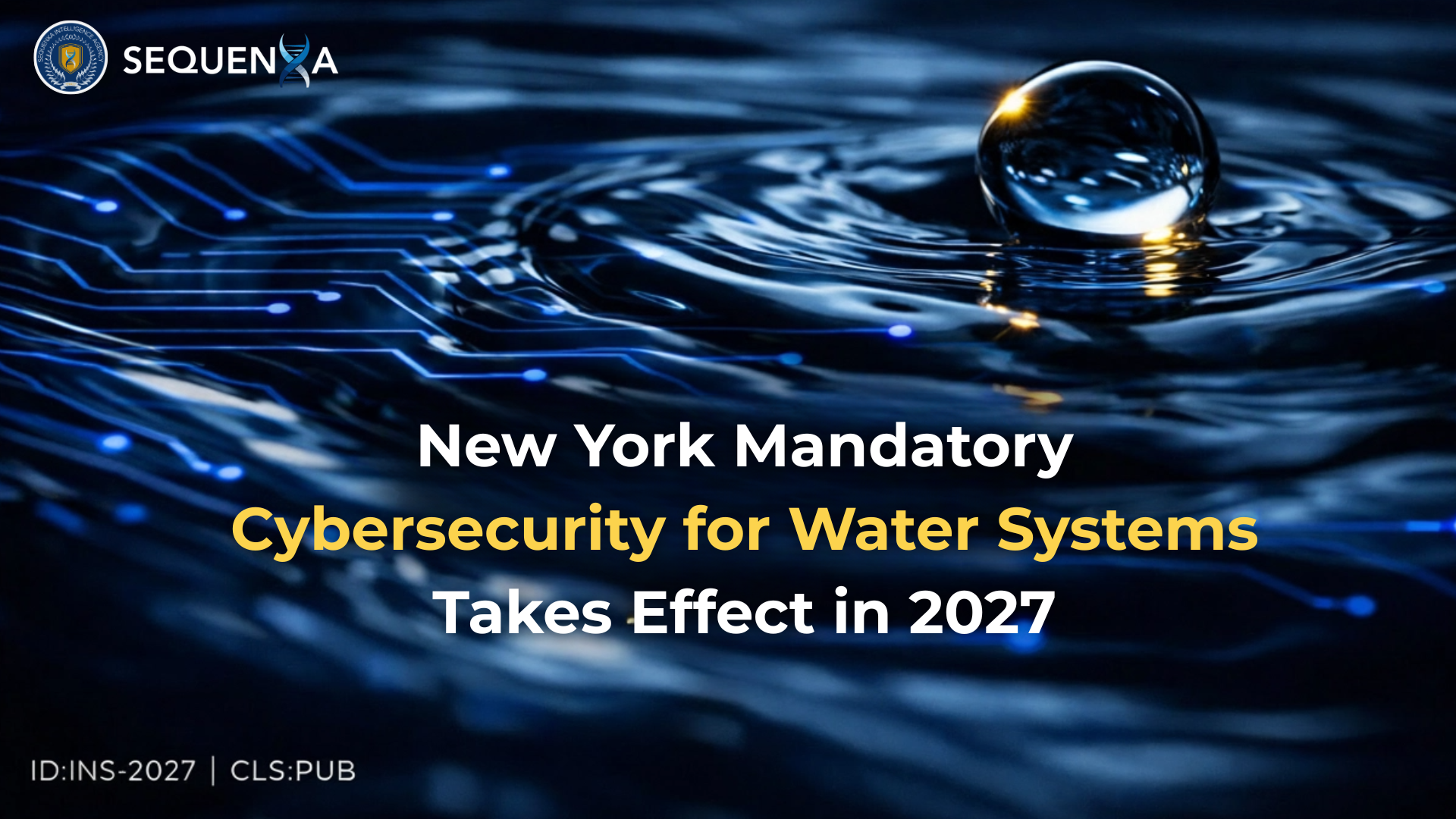 New York Mandatory Cybersecurity for Water Systems Takes Effect in 2027