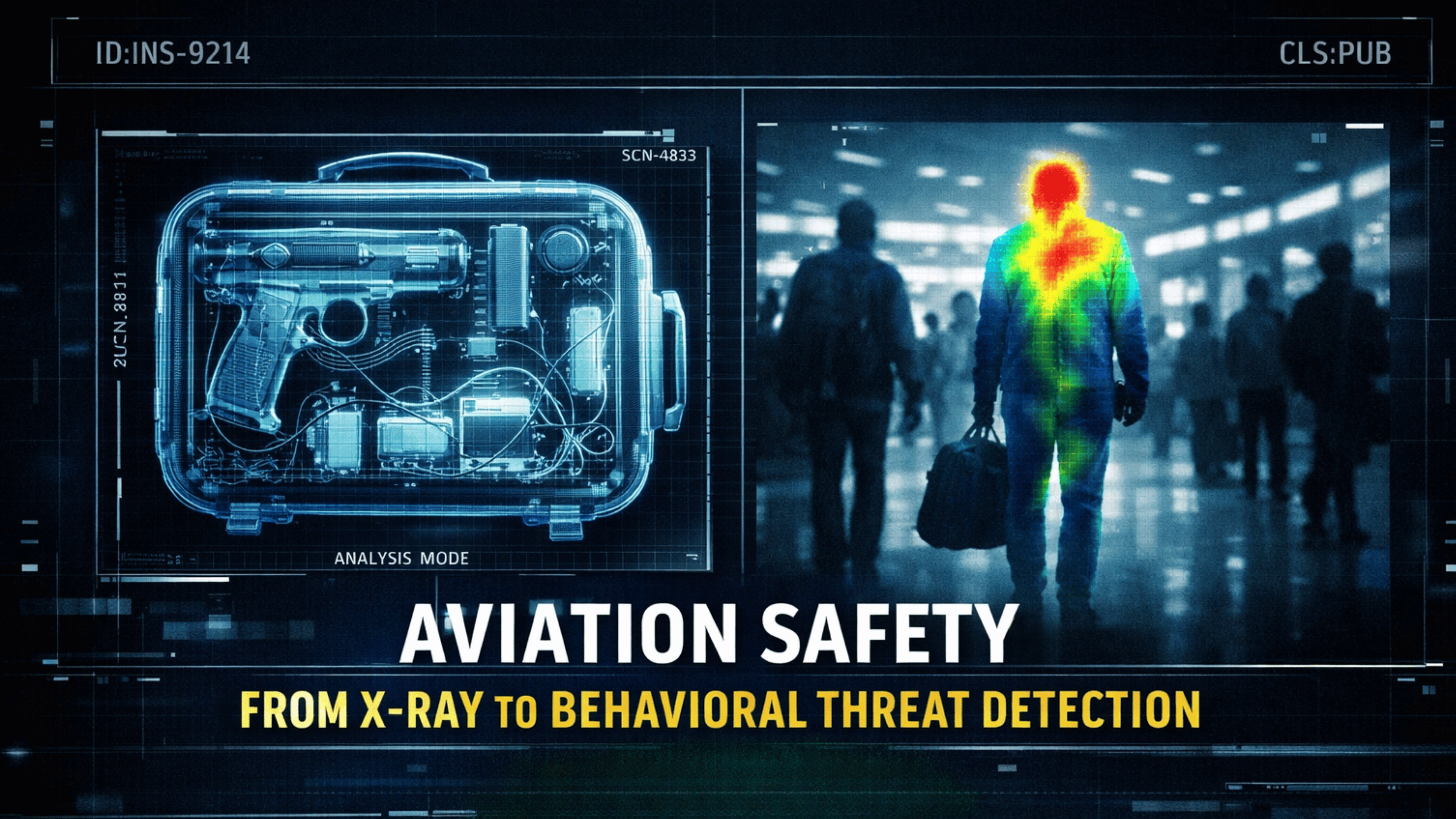 Aviation Safety: From X-Ray to Behavioral Threat Detection
