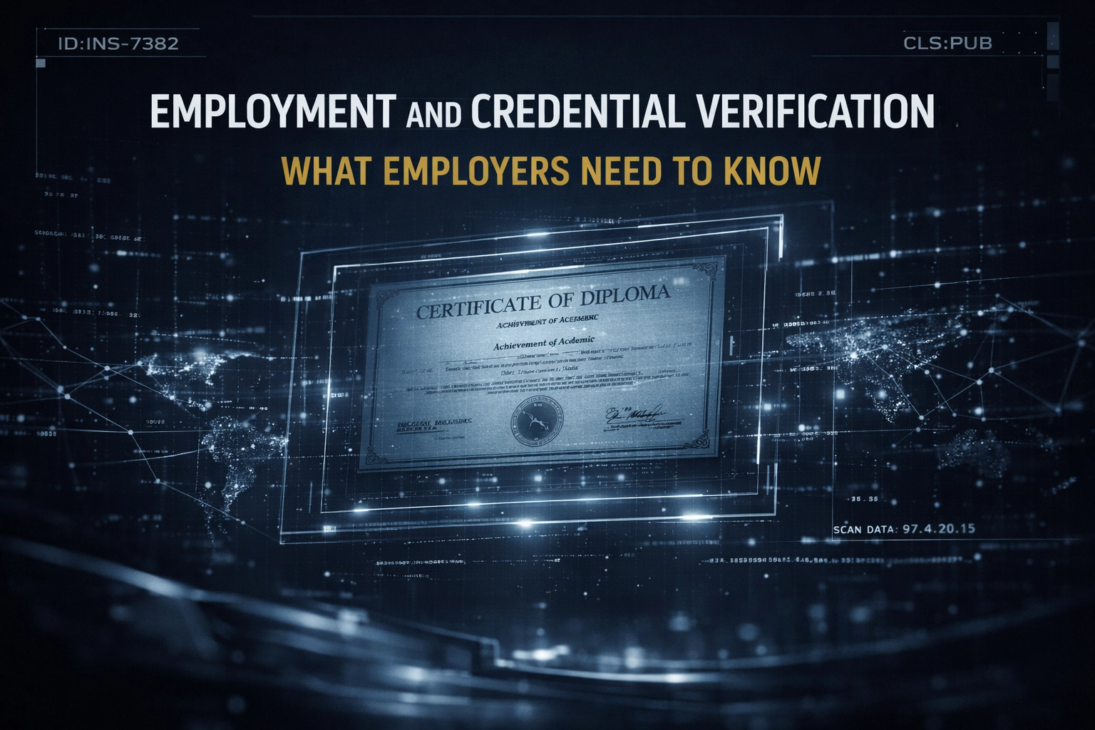 Employment and Credential Verification: What Employers Need to Know