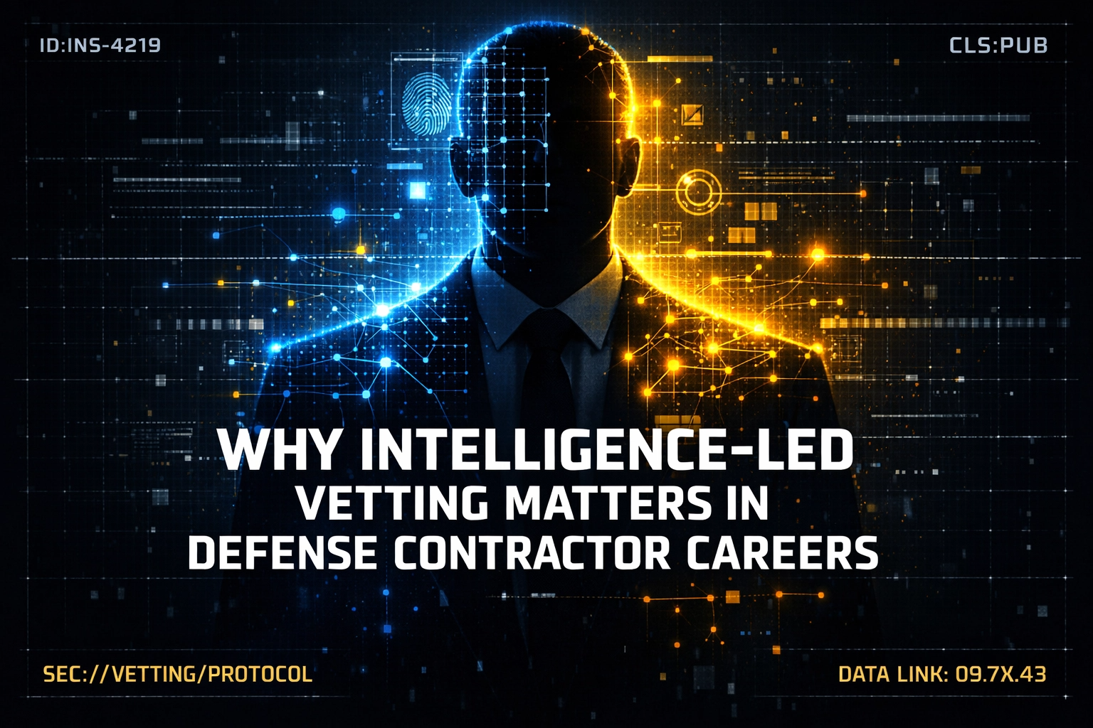 Why Intelligence-Led Vetting Matters in Defense Contractor Careers