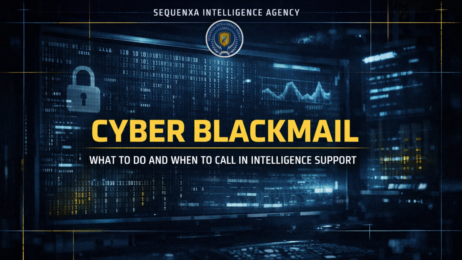Cyber Blackmail: What to Do and When to Call in Intelligence Support