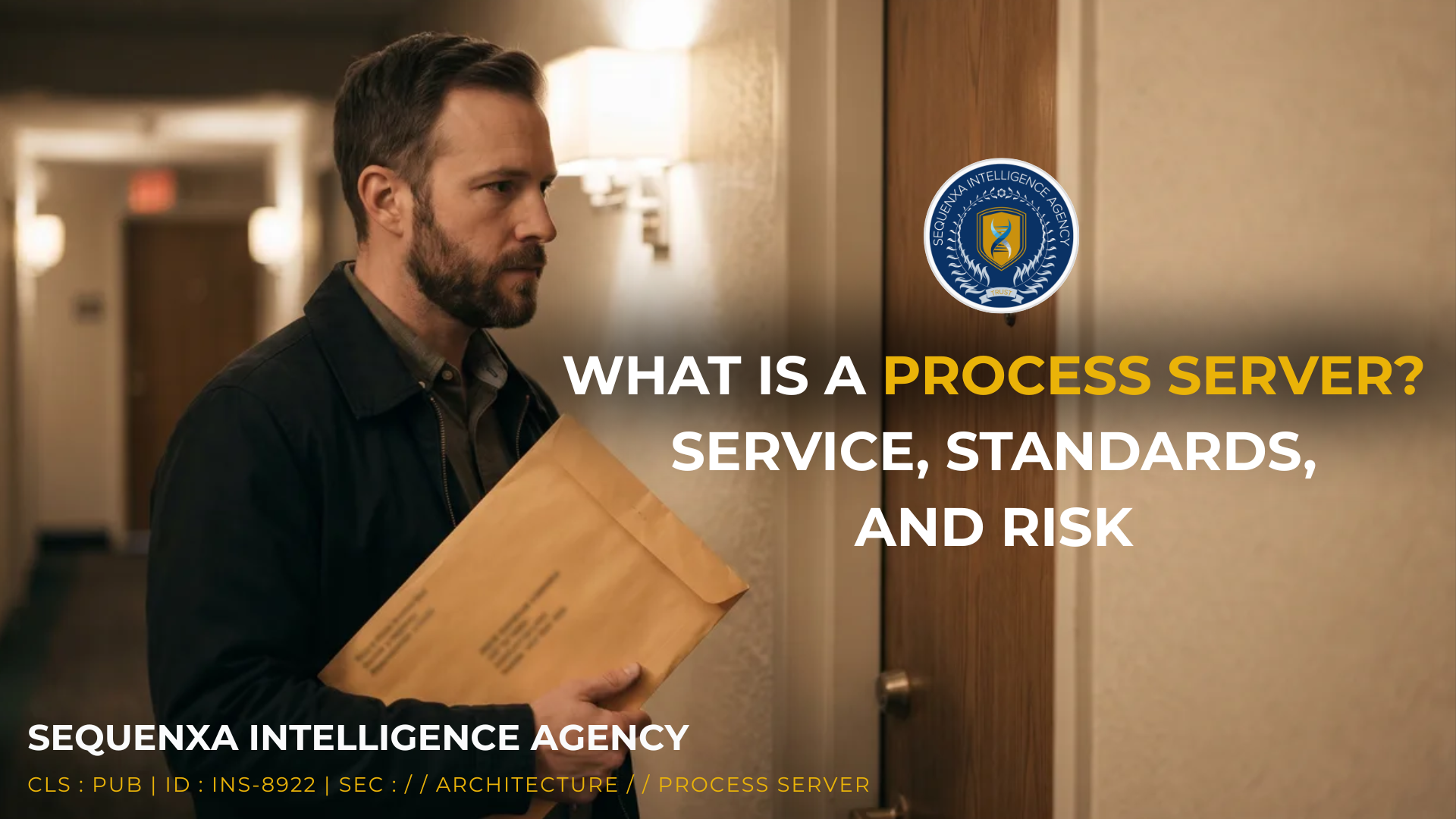 What Is a Process Server? Service, Standards, and Risk