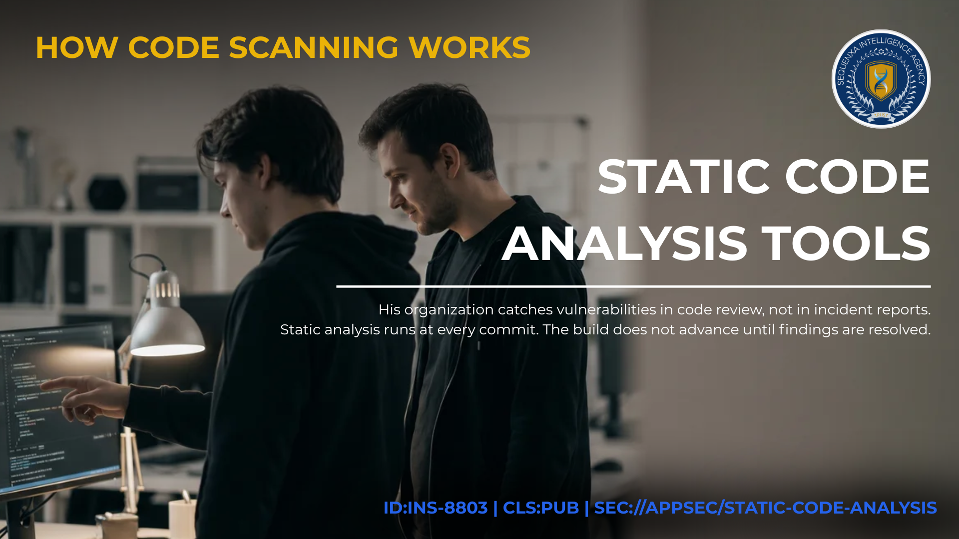 Static Code Analysis Tools: How Code Scanning Works