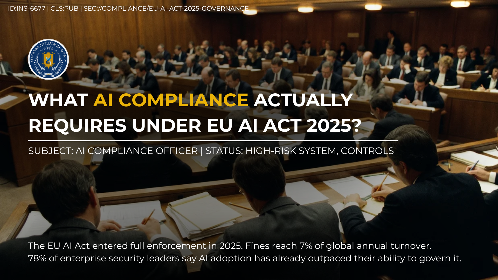 What AI Compliance Actually Requires Under EU AI Act 2025?