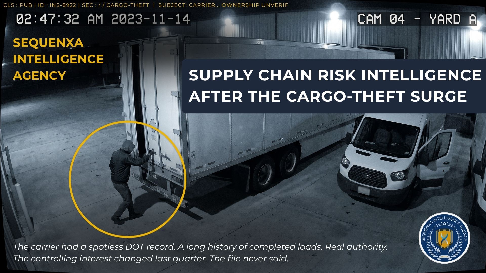 Supply Chain Risk Intelligence After the Cargo-Theft Surge