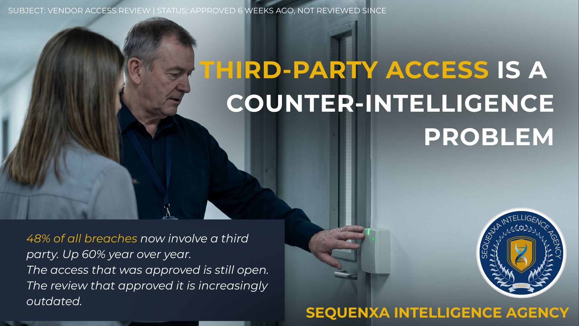 Third-party access is a counter-intelligence problem